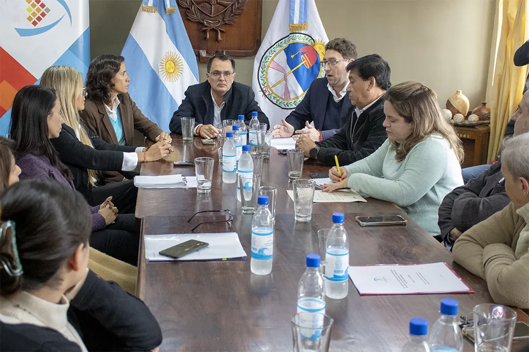 Reunión con Agustina Apaza
