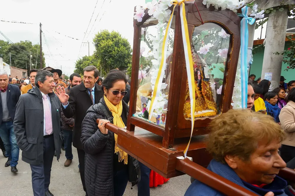 fiestas patronales el carmen, procesión