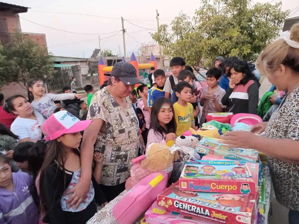 comedor nolasco barrio las tipas niños