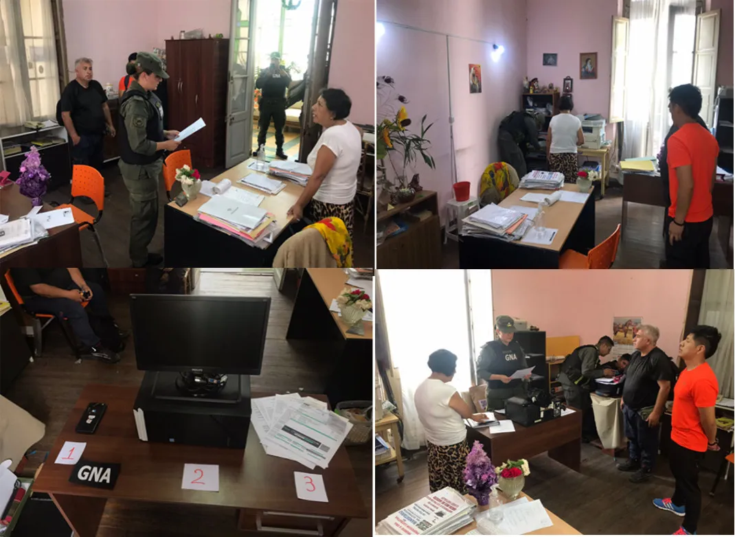 liquitay allanamiento Calle Independencia Nro. 523, Barrio Centro