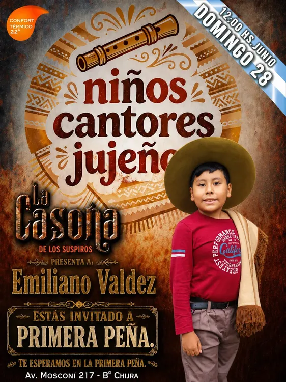 niños cantores jujeños emiliano