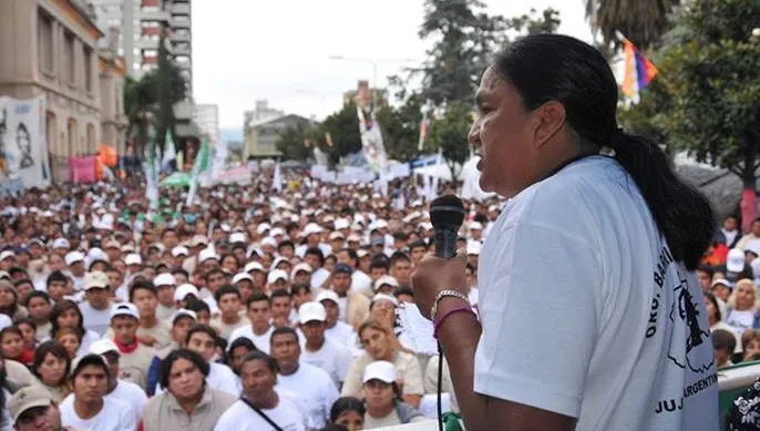 Milagro Sala en otros tiempos