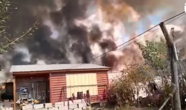 Incendio Alto Comedero  pastizales