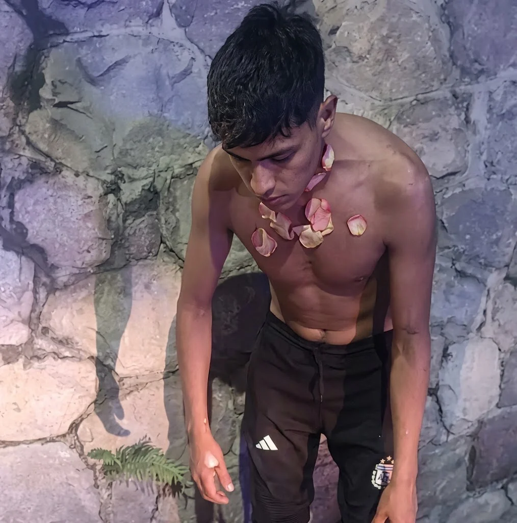 indigente quemado