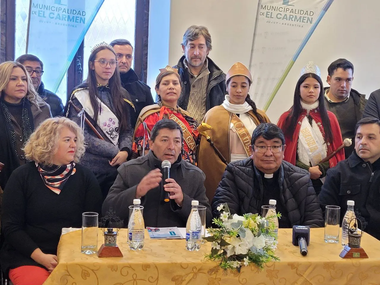 conferencia patronales virgen de El Carmen