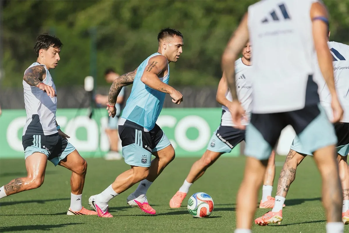 emtrenamiento seleccion argentina