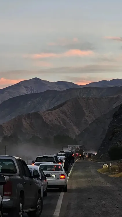 corte de ruta humahuaca