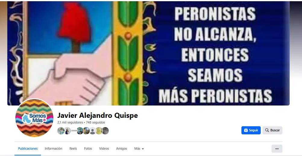 perfil de javier quispe