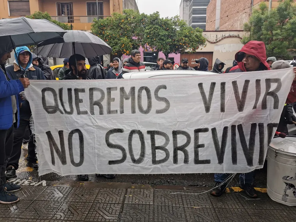 MARCHA TRABAJADORES ZAPLA