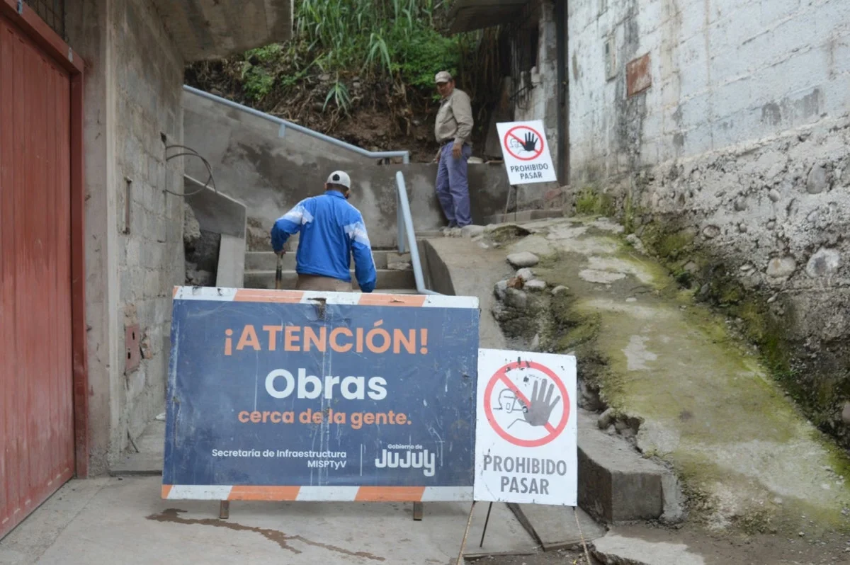 obras escalera barrio belgrano 5