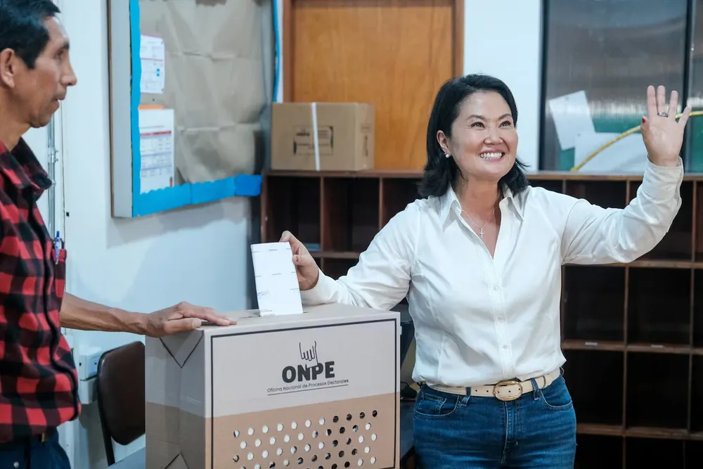 KEIKO FUJIMORI ELECCIONES PERU