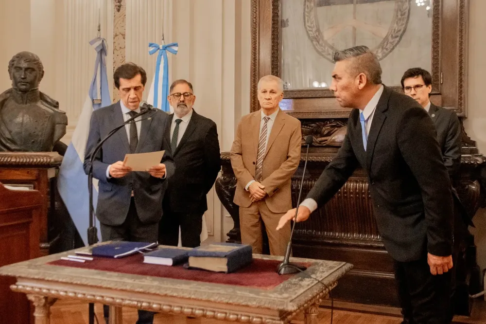 diego chacon jura como procurador