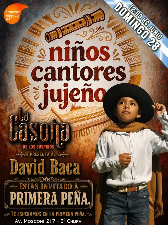 niños cantores jujeños david