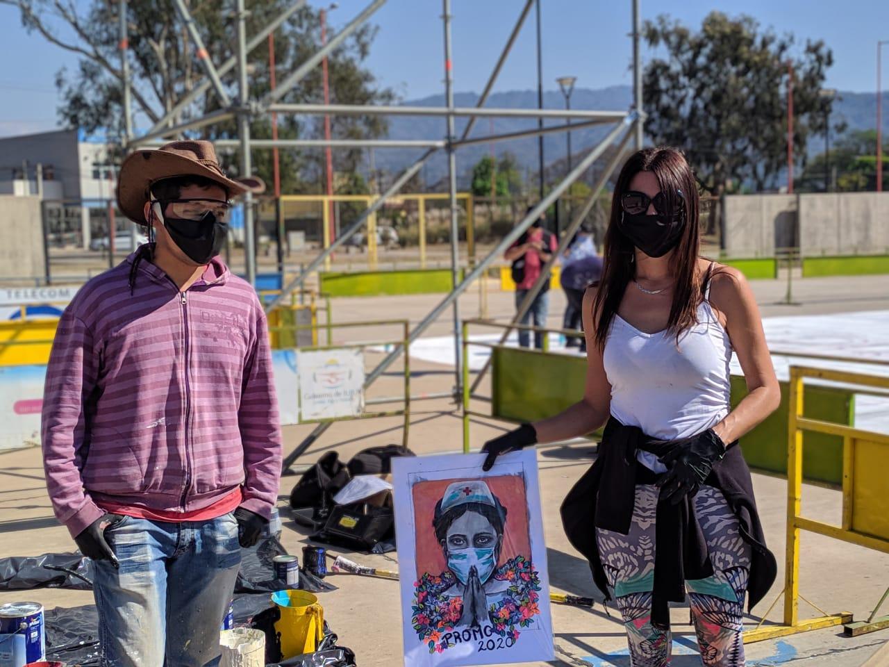 pintada estudiantil2