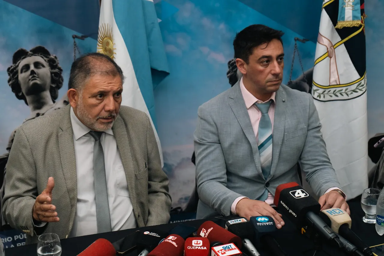 Fiscales Walter Rondón y Rodrigo Fernández Ríos.