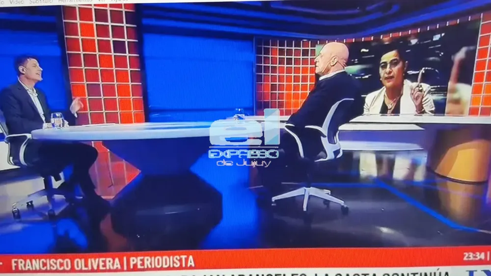 Carolina Moisés en el programa de Carlos Pagni