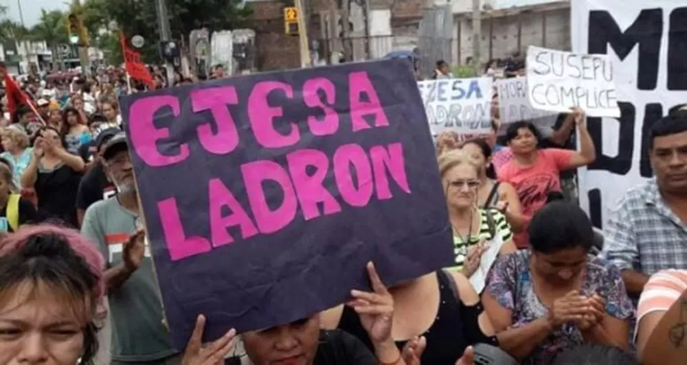 marcha contra ejesa