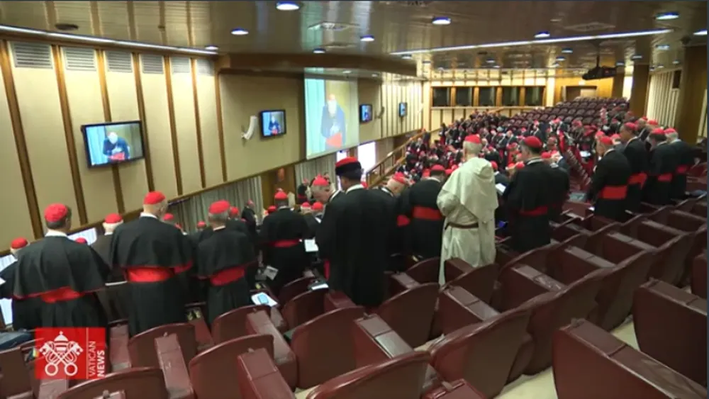 ULTIMA CONGREGACION CARDENALES