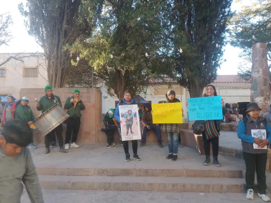 Marcha por ruben Choque Humahuaca 1