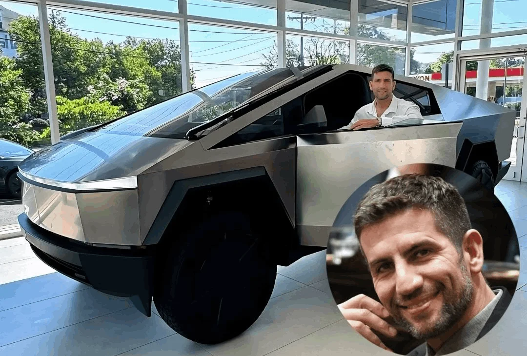 Quintar y su flamante Tesla en el Congreso