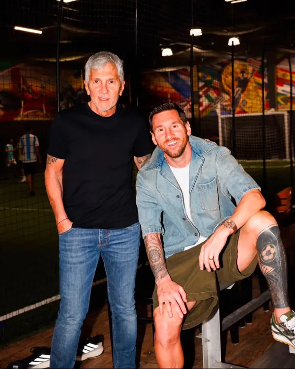 jorge y leo messi