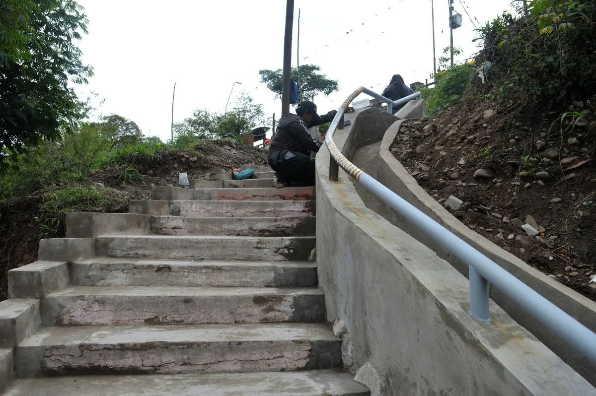 obras escalera barrio belgrano 6