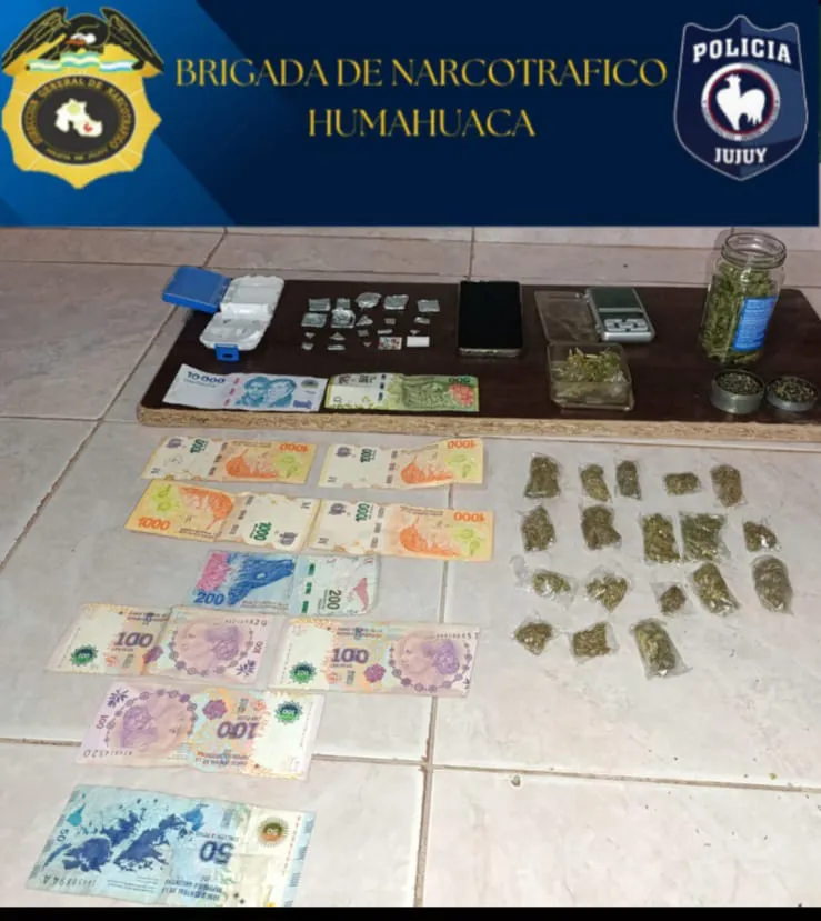 Secuestro narcomenudeo humahuaca