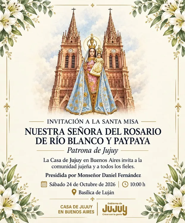virgen de rio blanco y paypaya invitacion