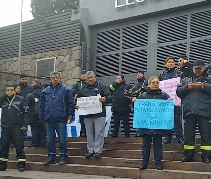 inspectores de transito reclamo legislatura1