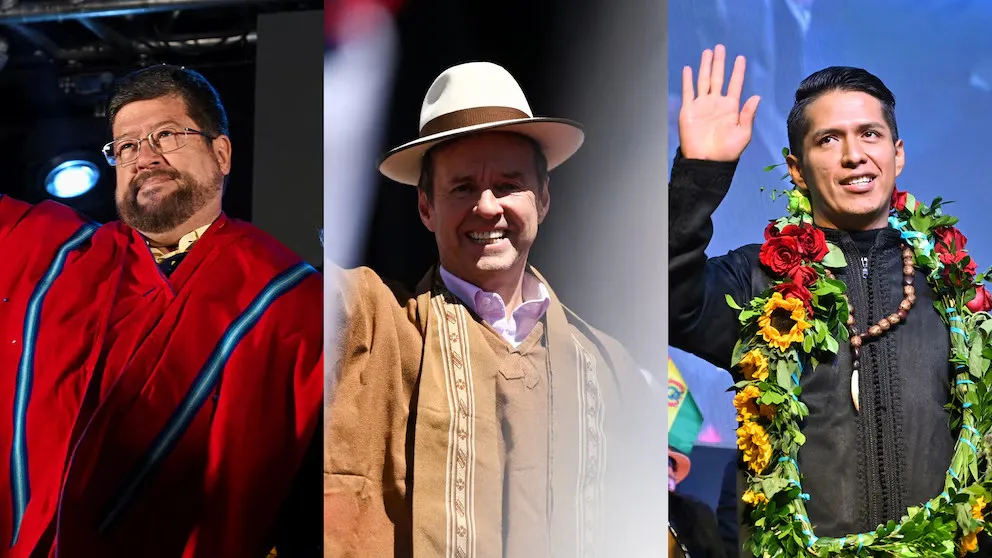 candidatos presidente boloivia
