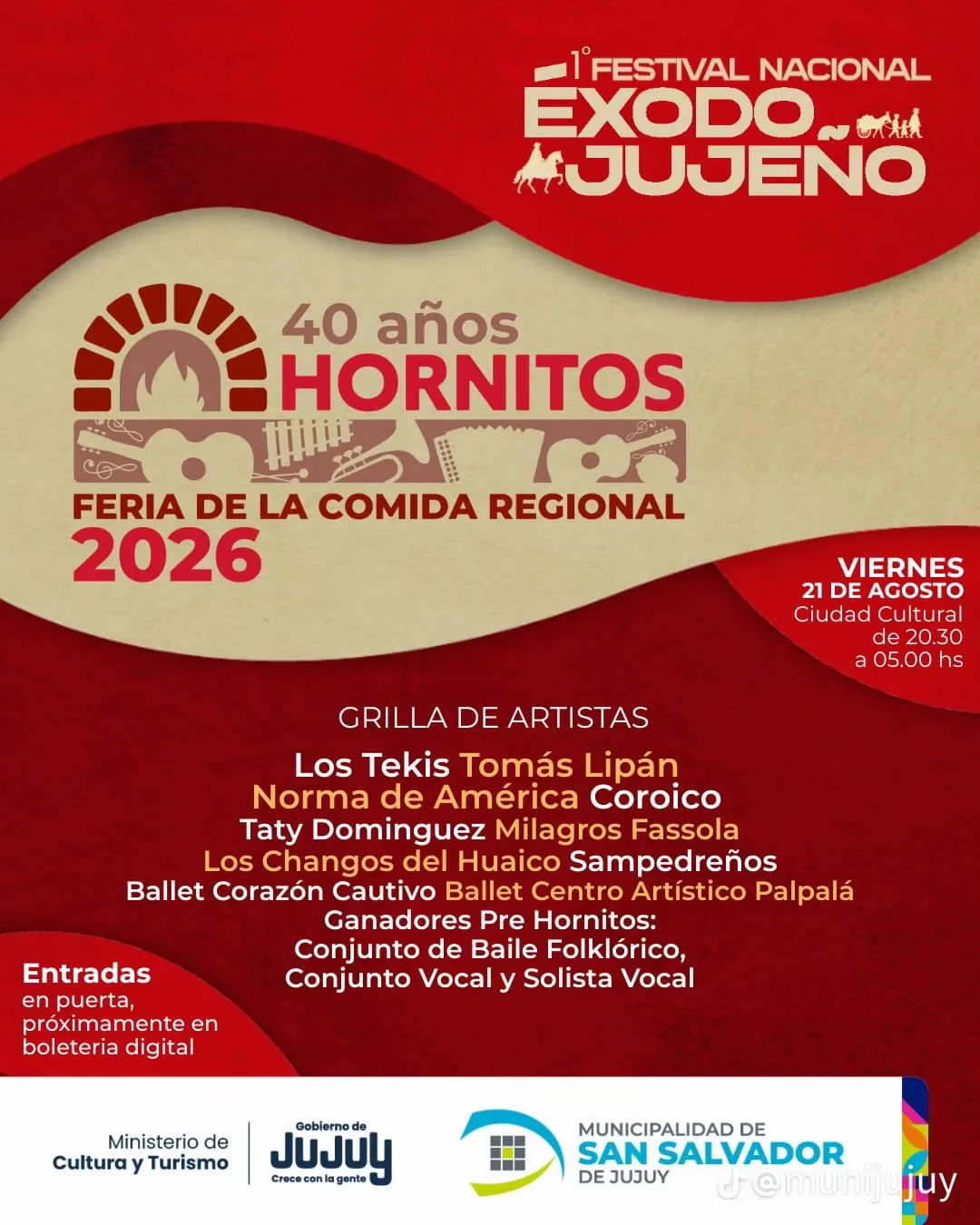 hornistos jujuy grilla viernes