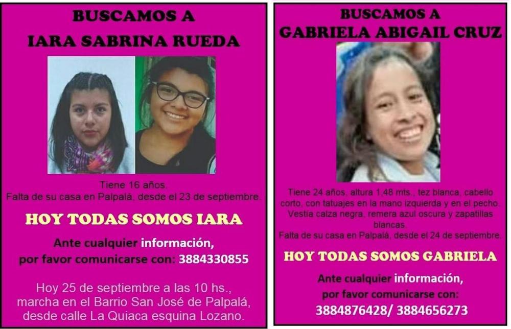 adolescentes buscadas