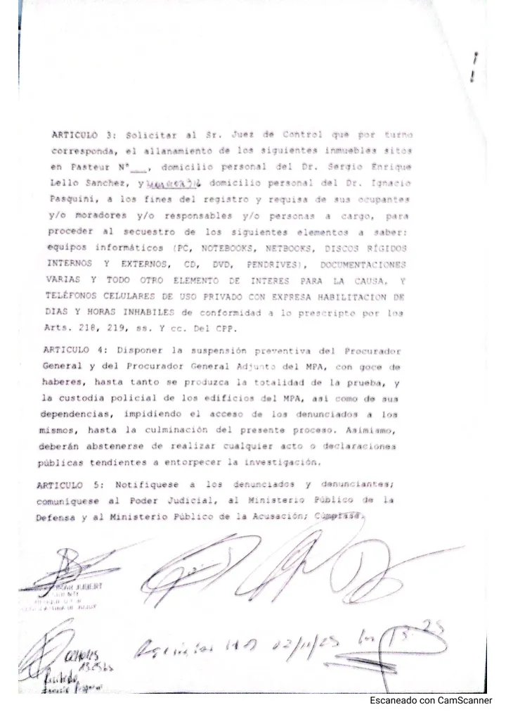 Juicio político Lello Sánchez 4