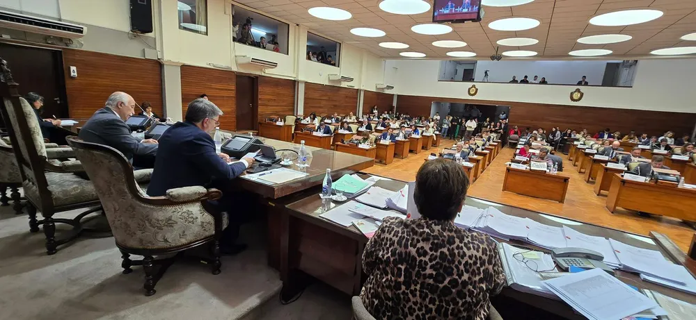 2da sesion legislatura vista sala sesiones