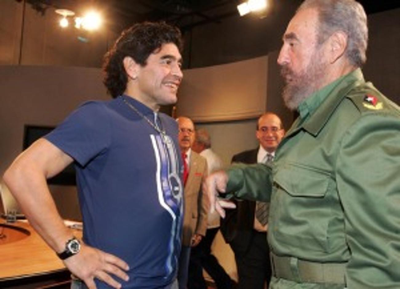 maradona fidel