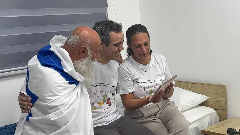 omri miran recien liberado hamas