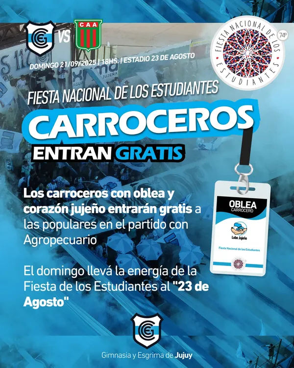 gimnasia promoción carroceros