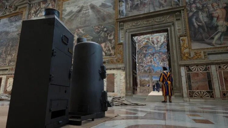 LAS ESTUFAS DONDE SE QUEMAN LAS PAPELETAS