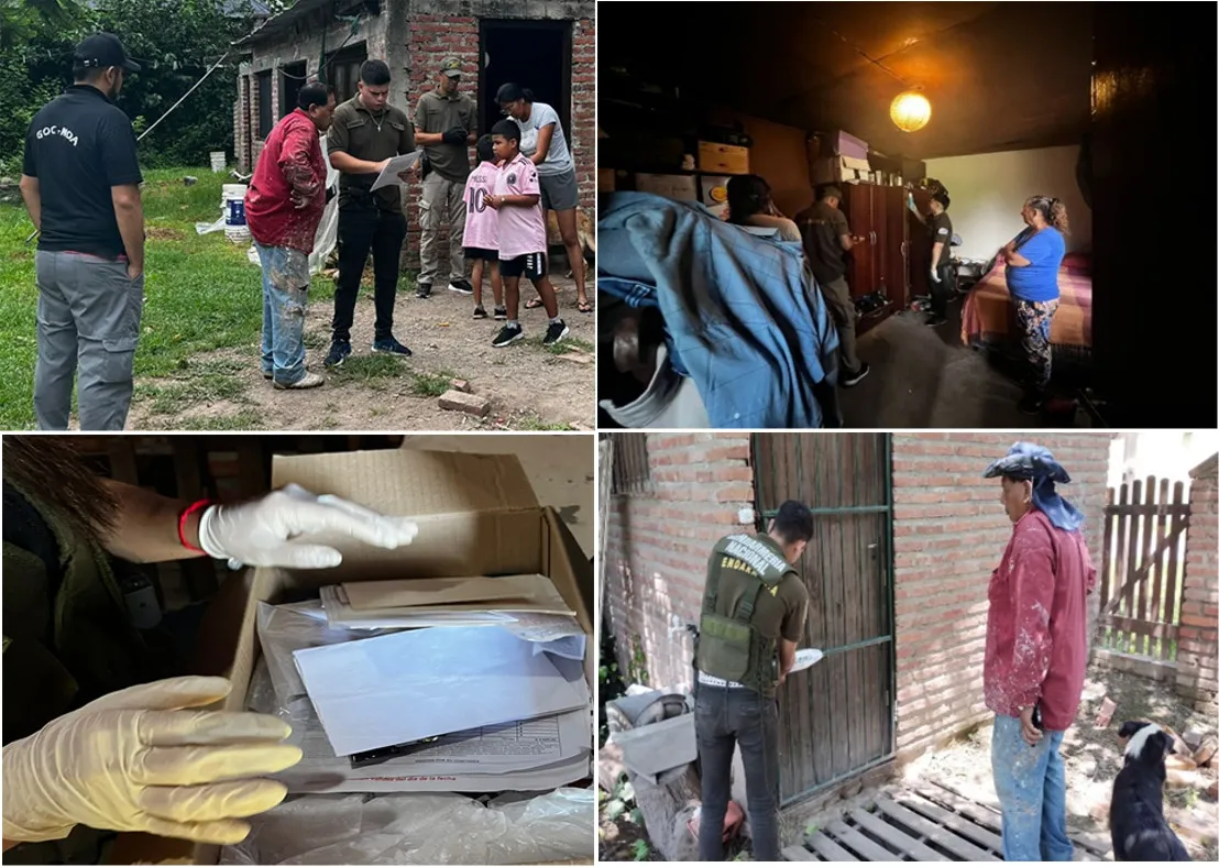 liquitay allanamiento CALLE 1ERO DE JULIO DE 1974ALTURA 224 VILLA SAN LORENZO SALTA