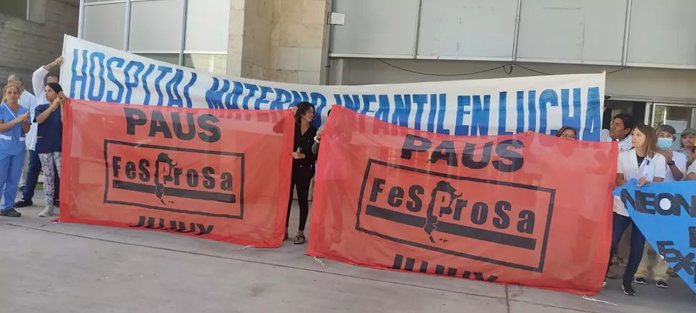 protesta paus hospital materno infantil