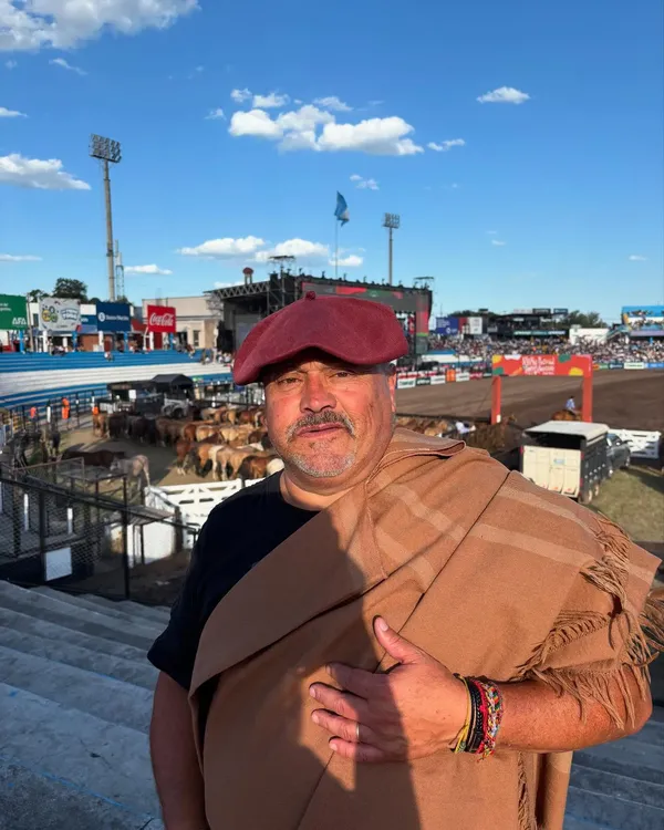 Carlos Humberto García en el festival de Jesus María