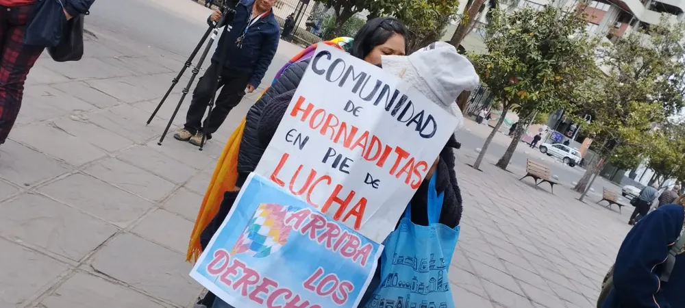 caminata por el agua comunidades