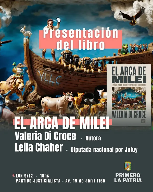 libro el arca de milei