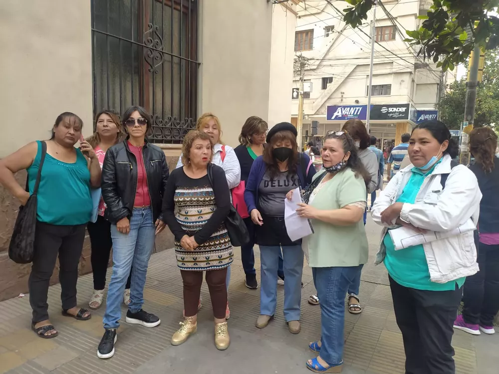 capacitadoras protesta