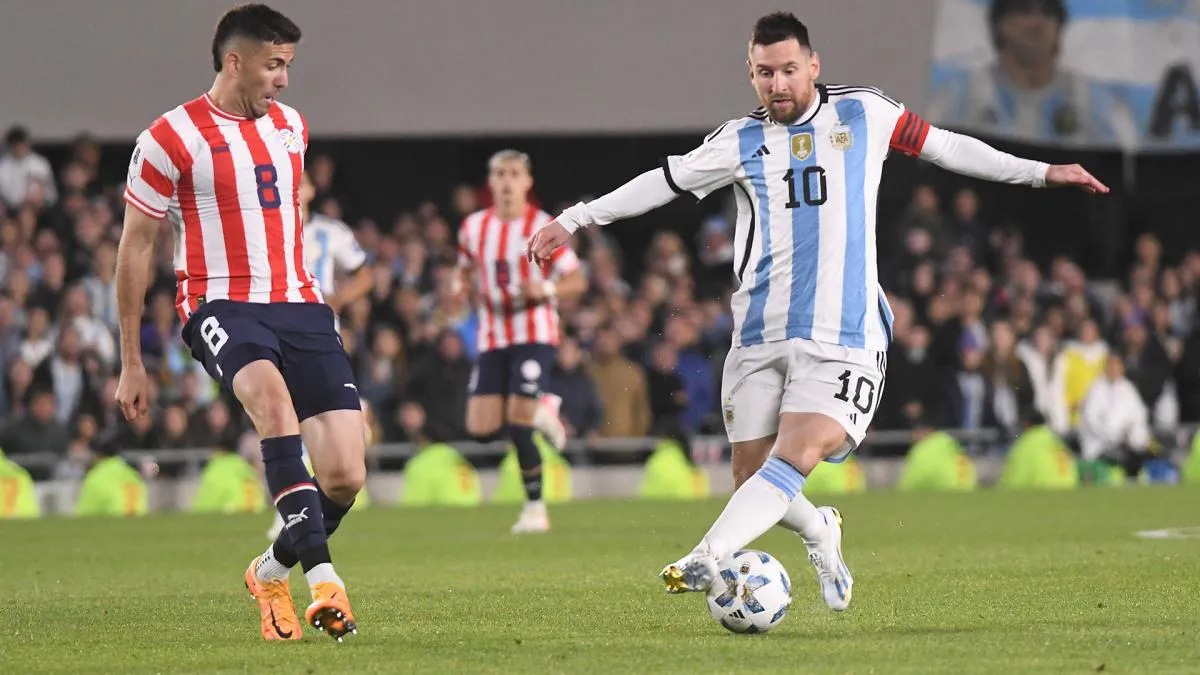 argentina paraguay messi