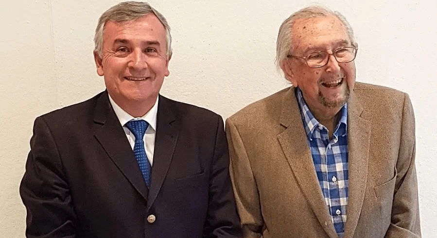 Gerardo Morales cuando vistió a Cesar Pelli