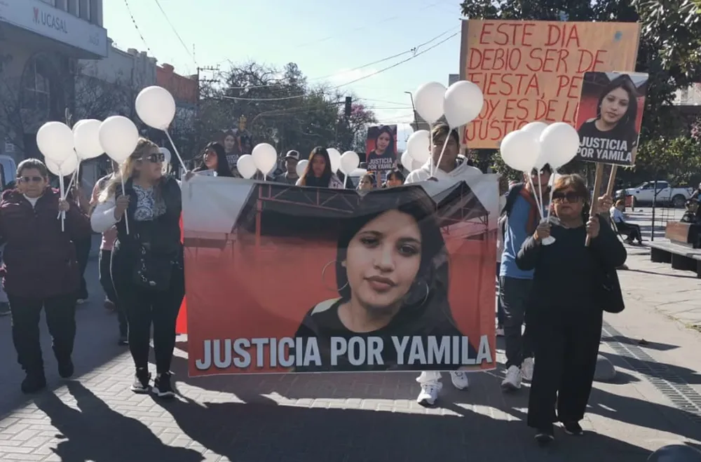 marcha por yamila