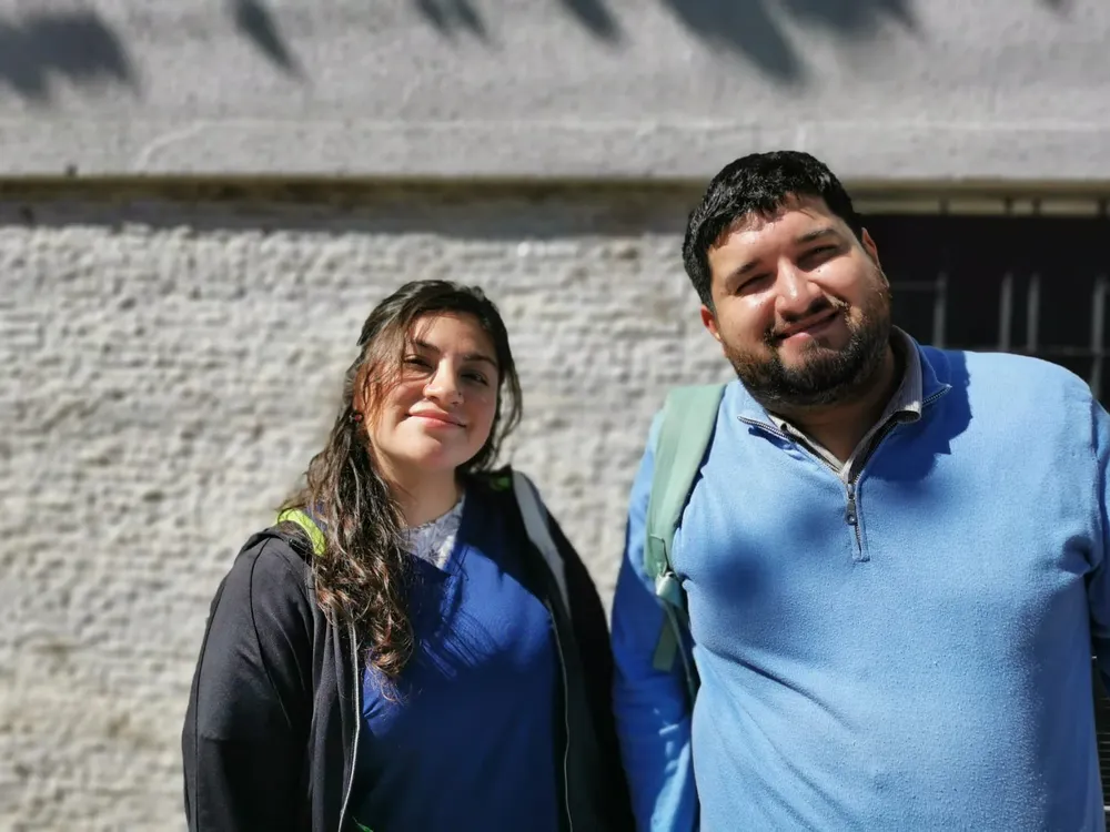 Jorge Guanuco,  Lihuen Jijena Guerrero Banco de Alimentos de Jujuy