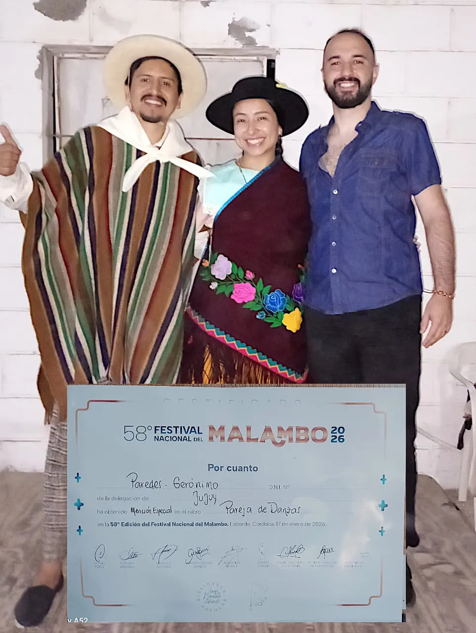 MALAMBO LABORDE GANADORES