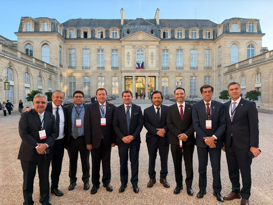 gobernadores con macron